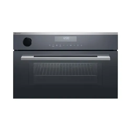 Electrolux, Electrolux EB3GL70KCN Einbaubackofen Compact EURO Steam Multifunktions-Ofen – Kombisteamer 60 cm – chrom