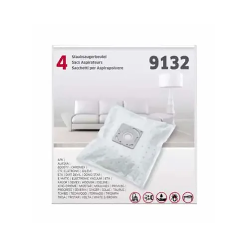 BYRO, Byro Staubsaugerbeutel 9132 4 Stk. Zubehör – Staubsaugerbeutel/Staubbeutel – white