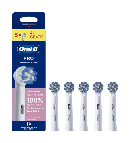 Oral-B Pro Sensitive Clean Aufsteckbürsten 4+1