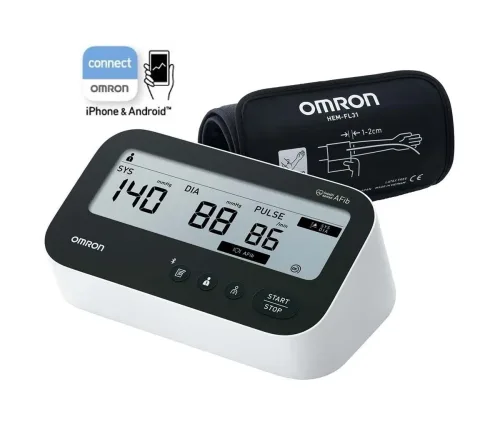 undefined, OMRON Blutdruckmessgerät Oberarm M4 Connect AFib