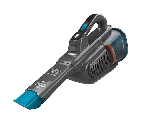 Black + Decker, Black + Decker Akku-Handstaubsauger "24Wh 12V Lithium Titanium, Blau"