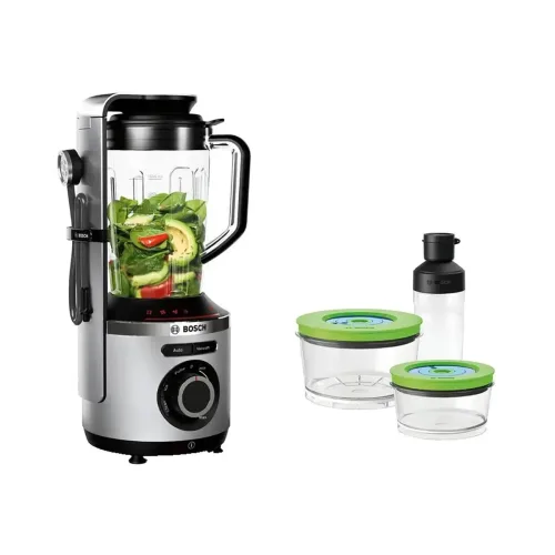 Bosch, Bosch Vakuum Standmixer MMBV625M – Standmixer/Blender – schwarz / silber