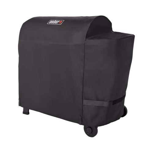 WEBER, Weber Premium Abdeckhaube SEARWOOD XL – Weber Grillabdeckung/Grill Abdeckhaube – schwarz