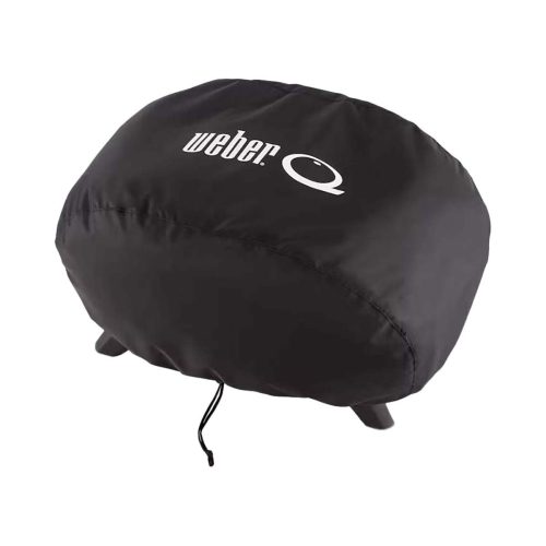 WEBER, Weber Premium Abdeckhaube Q1000N-Serie – Weber Grillabdeckung/Grill Abdeckhaube – schwarz