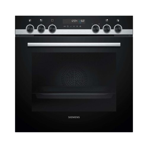 Siemens, Siemens HE578GBS4 Einbau Herd 60cm – Einbau Herd 60 cm – edelstahl / schwarz