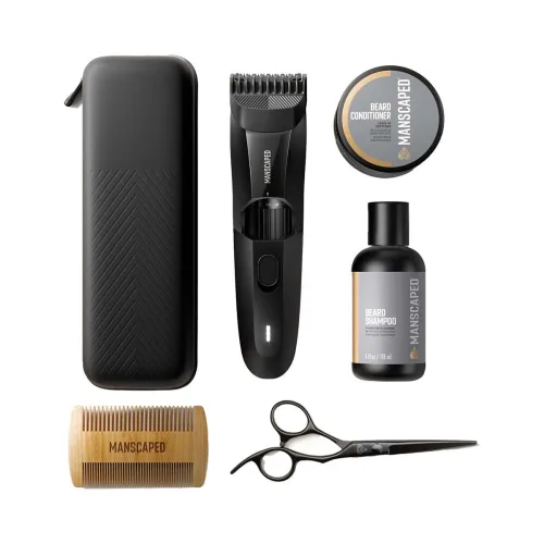 MANSCAPED, MANSCAPED Beard Hedger Essentials Kit Bartschneider Schwarz