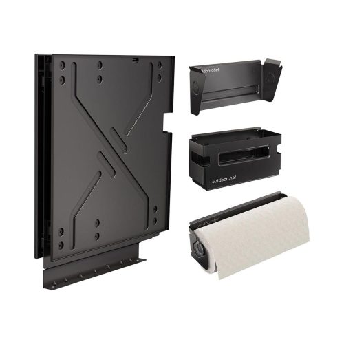 Outdoorchef, OUTDOORCHEF Organizer Heat 4/Set – Grillabdeckung/Grill Abdeckhaube – schwarz