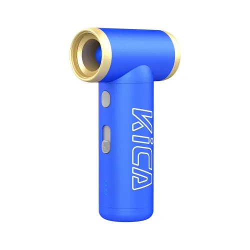 KiCA, KiCA JET FAN 2S Vacuum Kit blau Mini-Ventilator – Handstaubsauger
