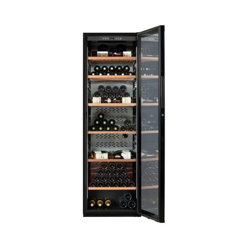 Climadiff, Climadiff MILLESIME250B Weinkühlschrank – Weinkühlschrank freistehend – schwarz