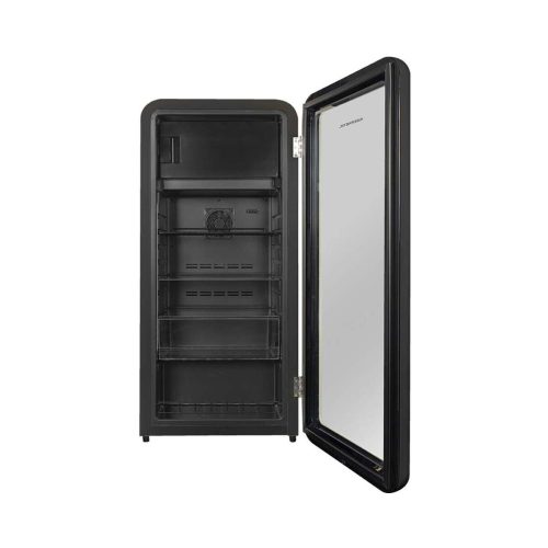 Kibernetik, Kibernetik - Retro Getränkekühlschrank RKS149 schwarz, One Size