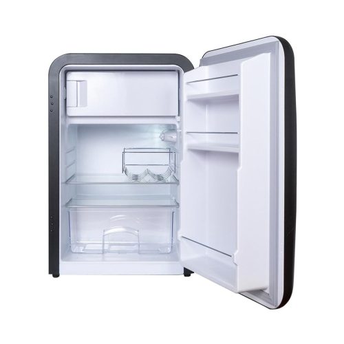 Kibernetik, Kibernetik, Kühlschränke, Kibernetik KSG92 Retro Kühlschrank schwarz, Produkte & Wohnen