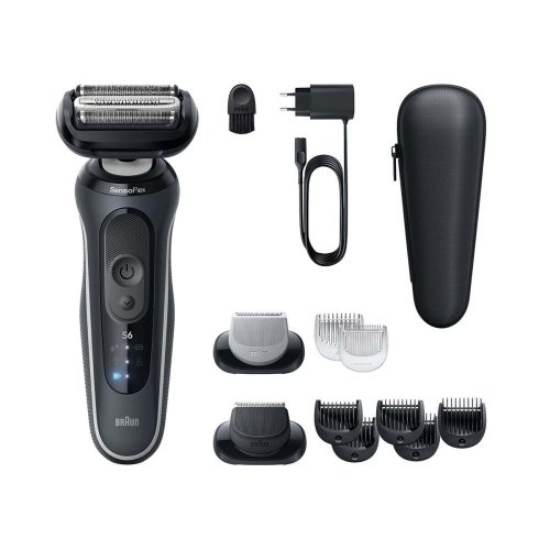 Braun, Braun Elektrorasierer "Series 6 62-G1650s" 2 Stk. Aufsätze 100% wasserdicht, +2 Aufsätze, bis zu 60 Min Akku, Made in Germany