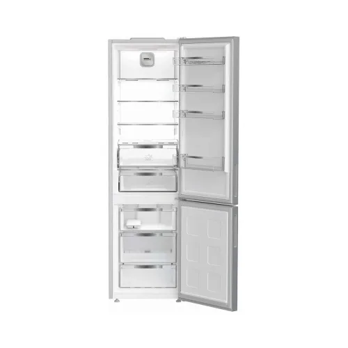 Bauknecht, Bauknecht BKKG196C Kühl-/Gefrierkombination – Kühlschrank mit Gefrierfach freistehend – silber