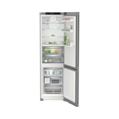 Liebherr, Liebherr CBNsda 572i Plus Sibler Kühl-Gefrierkombination – Kühlschrank mit Gefrierfach freistehend – silber
