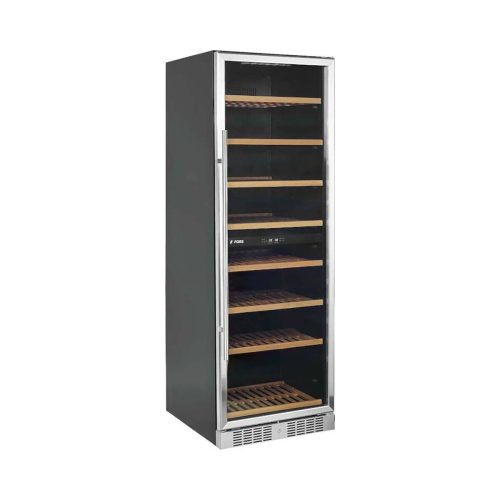 Fors, Fors VC 176163 GES Weintemperierschrank – Weinkühlschrank freistehend – edelstahl