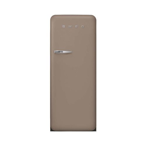 SMEG, Smeg FAB28RDTP6 Kühlschrank – Kühlschrank mit Gefrierfach freistehend – taupe