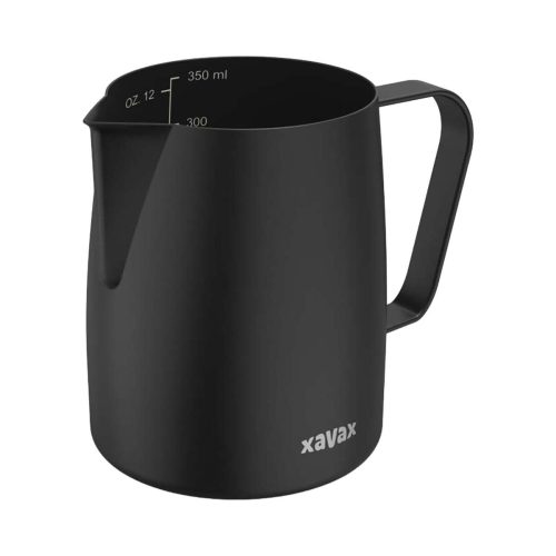 Xavax, Xavax Barista-Milchkännchen aus Edelstahl – Diverses Kaffeemaschinen & Teemaschinen Zubehör – schwarz