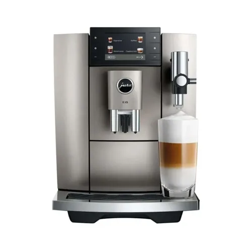 Jura, Jura Kaffeevollautomat E8 Midnight Silver (Sd)