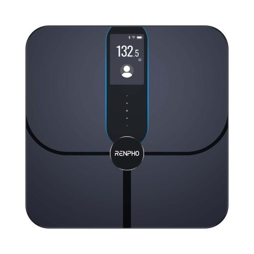 Renpho, Renpho PEU-R-A031 Personenwaage – Körperanalysewaage/Körperfettwaage – blau / schwarz