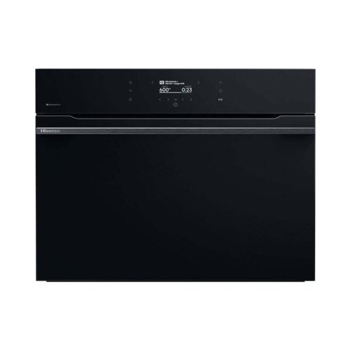 Hisense, Hisense BIM 406A8B Kompakt Backofen 60cm mit Mikrowelle – Einbau Backofen 60 cm – schwarz