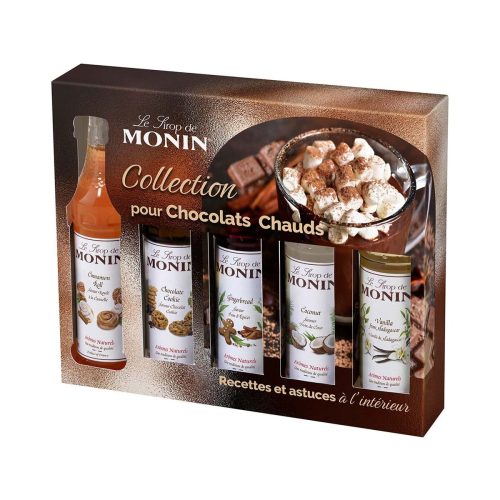 Monin, Monin Heisse Schokolade Sirup Set 5x 5cl – Diverses Kaffeemaschinen & Teemaschinen Zubehör