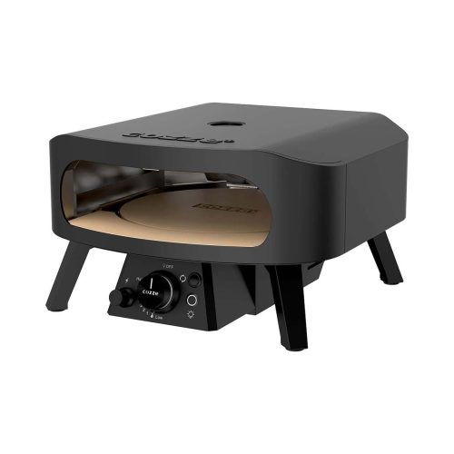 cozze, Cozze 13 Zoll CLASSIC ROTATE Pizza Ofen – schwarz