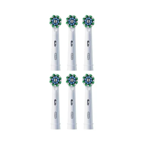 Oral-B, Oral-B Aufsteckbürsten "Pro CrossAction" Zahnreinigung mit innovativen X-förmigen Borsten