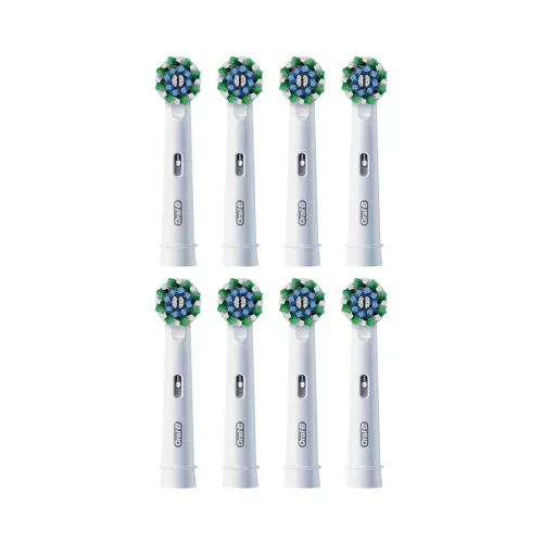Oral-B, Oral-B Aufsteckbürsten "Pro CrossAction" Zahnreinigung mit innovativen X-förmigen Borsten