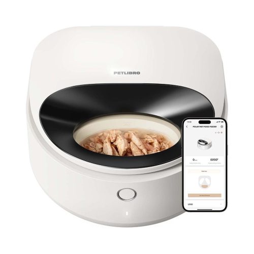Petlibro, PETLIBRO Polar Nassfutterautomat Weiss – Tierbedarf