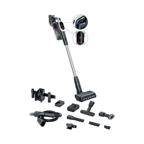 Bosch, Bosch Unlimited Serie 9 Akkustaubsauger – Akku Staubsauger/Besenstaubsauger – weiss / grau