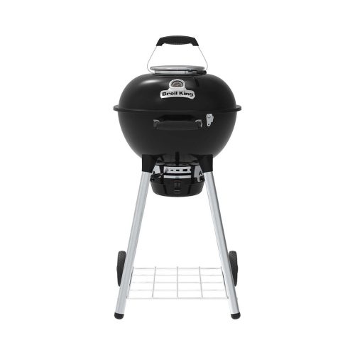 Broil King, Broil King GEM Premium 47cm Holzkohlegrill – Holzkohlegrill/Kohlegrill – schwarz