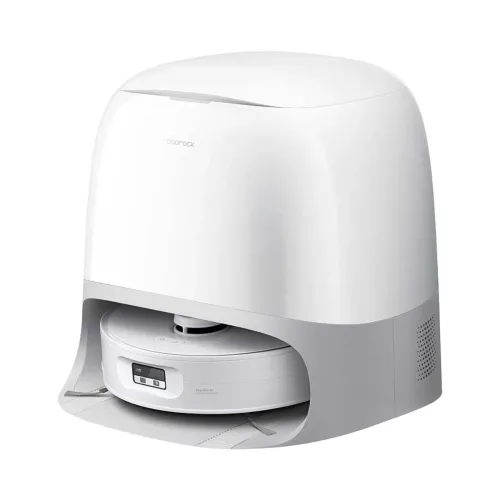 ROBOROCK, Roborock Saugroboter "Qrevo Curv 2 FlowX, White" Automatische Teppichschutz‑Walzenklappe