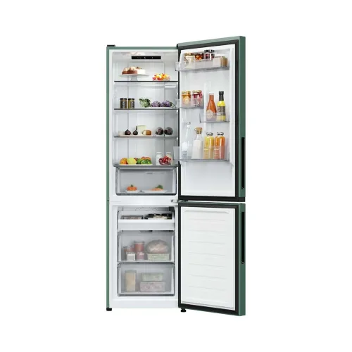 CANDY, Candy CNCQ2T518EG Kühlschrank mit Gefrierfach – Kühlschrank mit Gefrierfach freistehend – grün