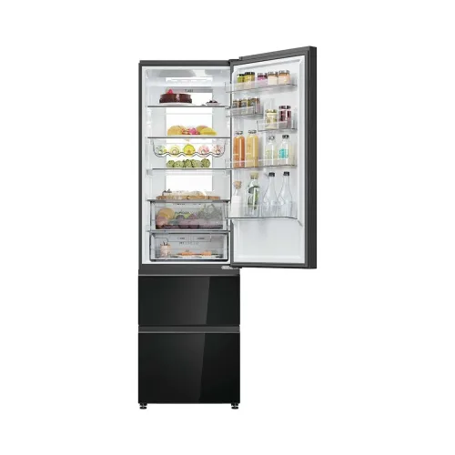 Haier, HAIER Kühl-Gefrierschrank-Kombi HTW7620DNGB 414L No Frost