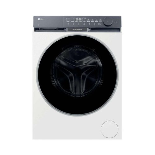 Haier, Haier HW90-B14387U1-S Waschmaschine Frontlader – schwarz / weiss