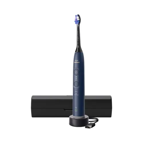 Philips Sonicare, Philips Sonicare Elektrische Zahnbürste "Series 6100 HX7403/08" mit visueller Andruckkontrolle, 2 Putzprogrammen, inkl. Reiseetui