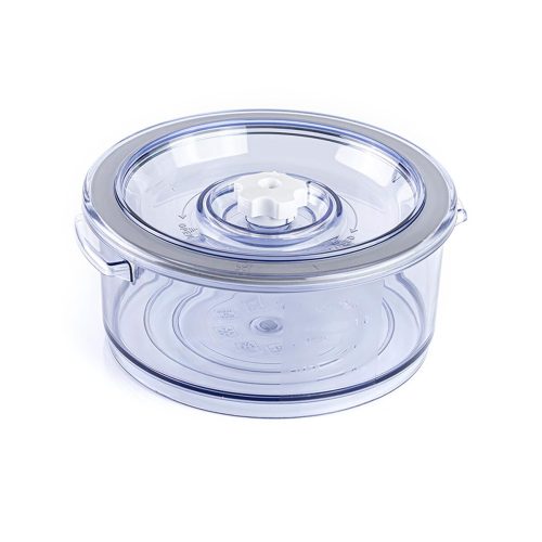 Rommelsbacher, Rommelsbacher VCR 150 Vakuumbehälter rund 1.5 L – Vakuumiergerät Zubehör – transparent