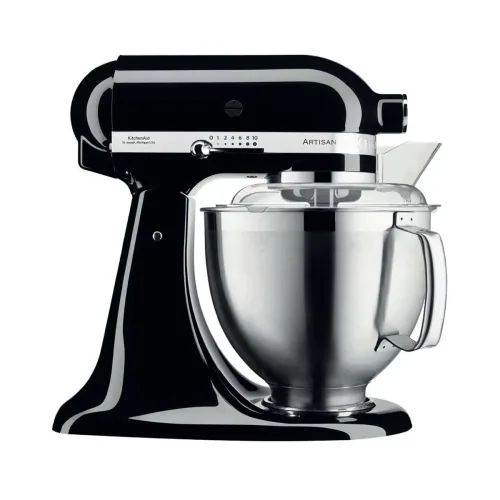 Kitchenaid, KitchenAid 5KSM185PSEOB Artisan Premium Küchenmaschine – Multifunktions-Küchenmaschine – onyx