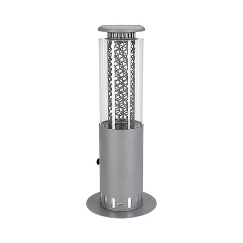 Nouvel, Nouvel Hog Rocks Pellet-Tischheizung – Heizstrahler – grau