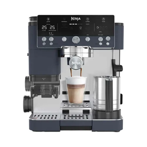 Ninja, Ninja ES601CHCY Luxe Café Premier Siebträgermaschine – Siebträgermaschine/Espressomaschine – blau
