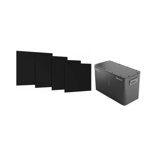 HEPA Solar, HEPA Solar Lite & Flex 600 Balkonkraftwerk Solarpanel – schwarz