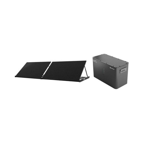 HEPA Solar, HEPA Solar Premium 600 Balkonkraftwerk Komplettkraftwerk – Solarpanel – schwarz