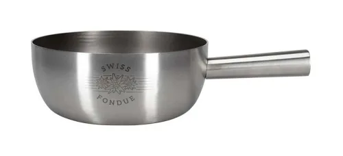 Nouvel, Nouvel Caquelon Swiss Fondue Fondue Caquelon – silber