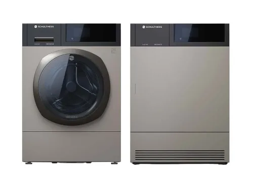Schulthess, Schulthess Iconic Gold MAA2.106FH1K Toffee rechts Wärmepumpen-Wäschetrockner – Tumbler/Wäschetrockner – braun