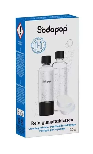 Sodapop, Sodapop Reinigungstabs (20 Stk) – weiss