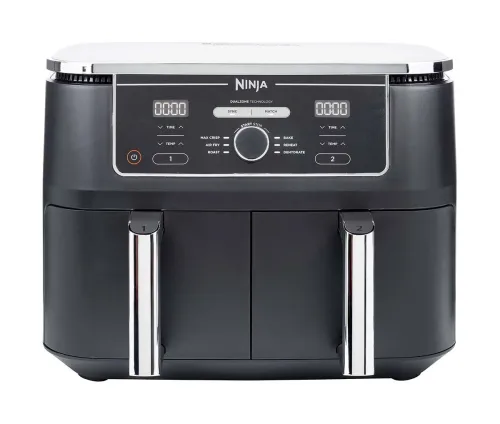 Ninja AF400CH MAX Dual Zone 9.5L Heissluftfritteuse Schwarz