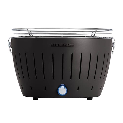 Lotusgrill, LotusGrill Original Anthrazit Holzkohlegrill – Holzkohlegrill/Kohlegrill – anthrazitgrau