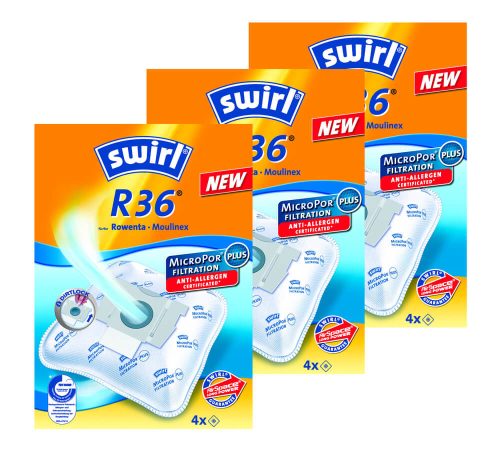 Swirl, Swirl R 36 Staubsäcke – Staubsaugerbeutel/Staubbeutel