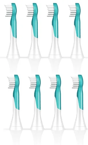 Philips, Philips Ersatzbürste Kids HX6034/33 Ersatzbürsten – Ersatzbürste/Zahnpflege Zubehör – türkis