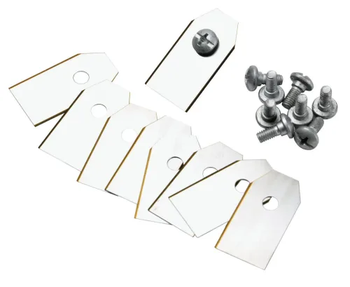 Gardena, GARDENA 04087-20 Ersatzmesser 9er Set Passend für (Modell Rasentrimmer): Gardena R40Li, Gardena R70Li, Gardena Sileno,